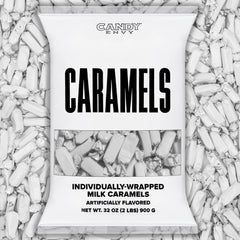 Candy Envy front packaging shows two‑pound bag and easy‑serve bulk benefit