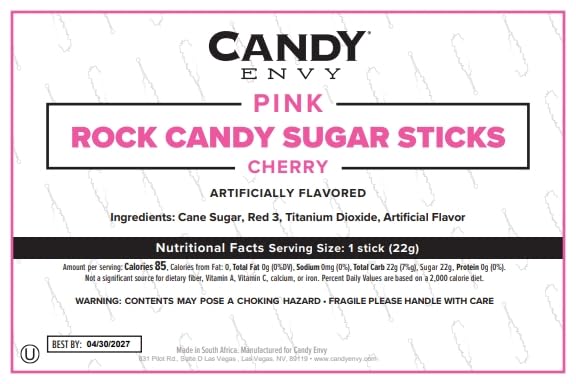 Candy Envy handheld serving showing size in hand and satisfying sugary crunch