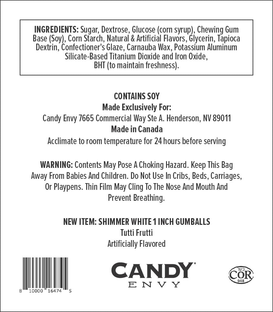 Candy Envy gumballs packed in individual favor boxes showing gift-ready presentation and guest-friendly portioning
