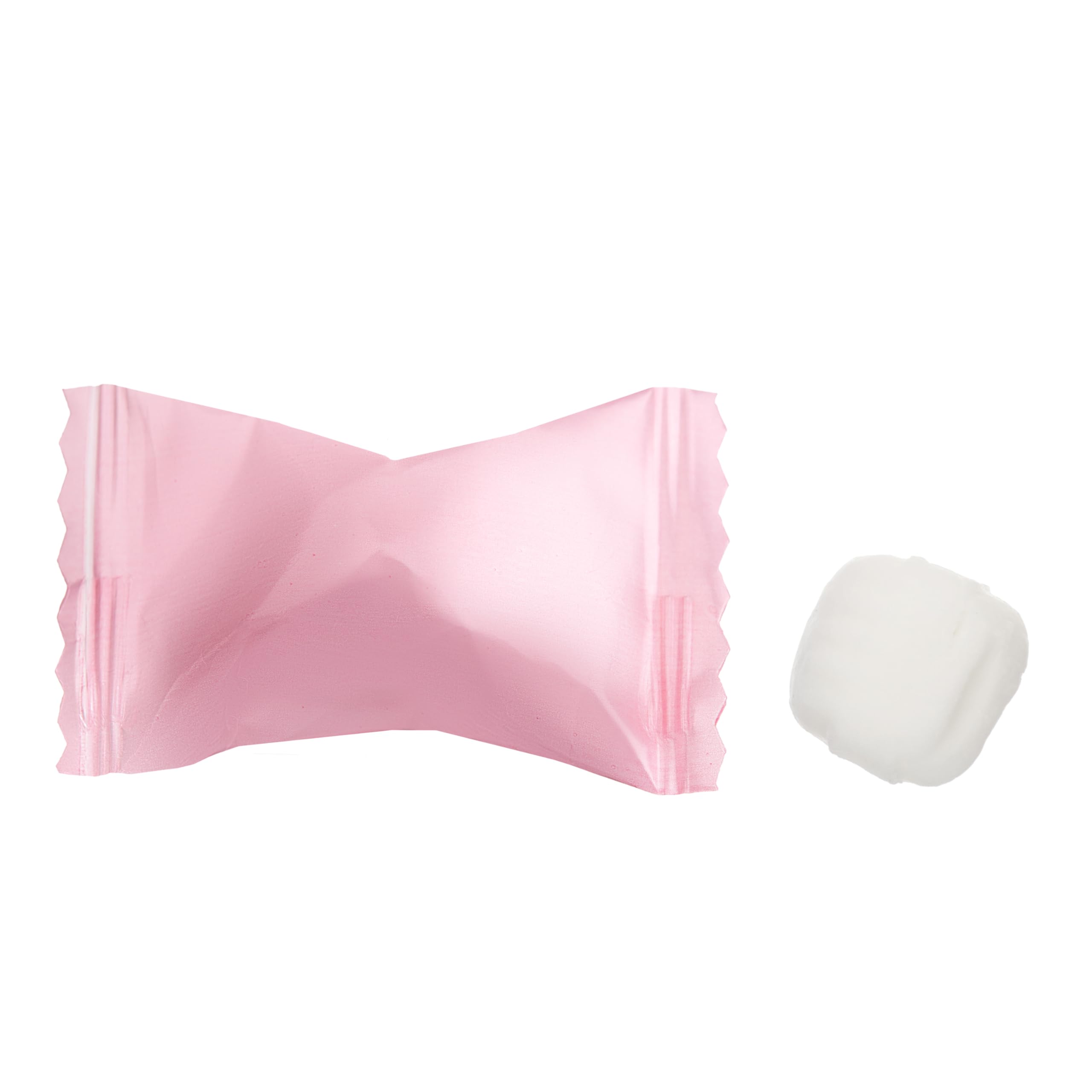 Candy Envy individual pink wrapper detail preserves freshness for events