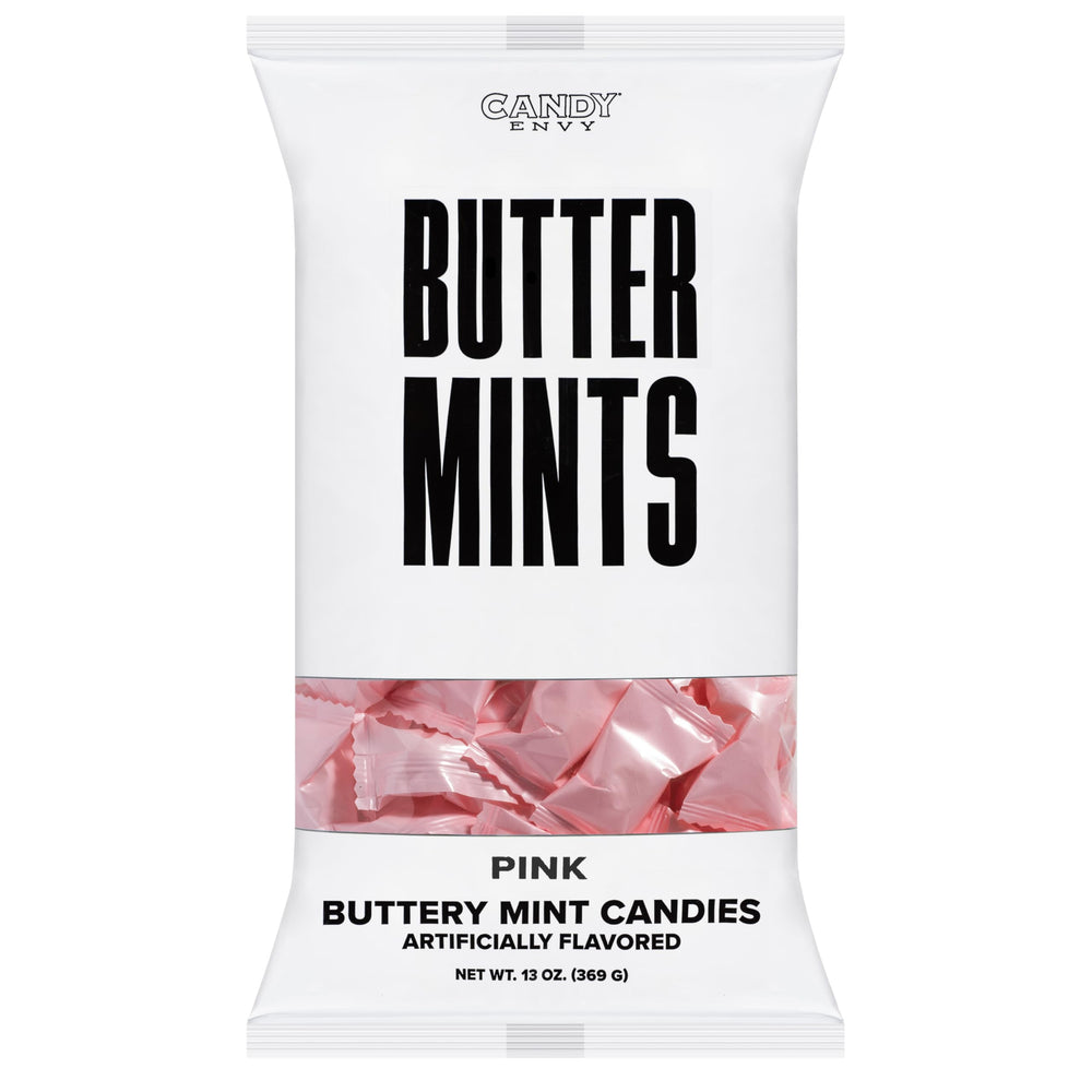 Candy Envy mint held in hand for scale and easy single-serve benefit