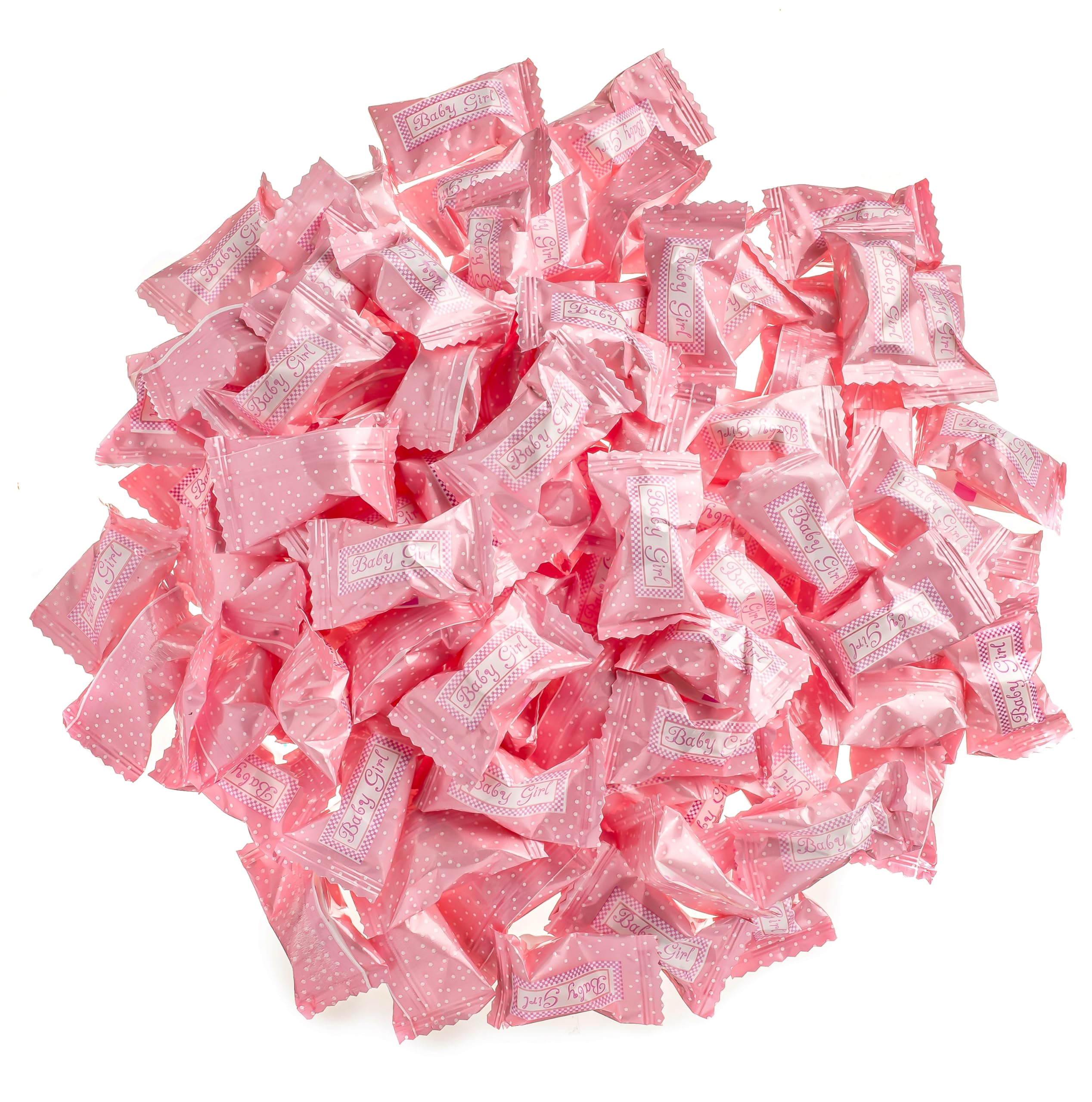Candy Envy mints beside a ruler to show approximate size
