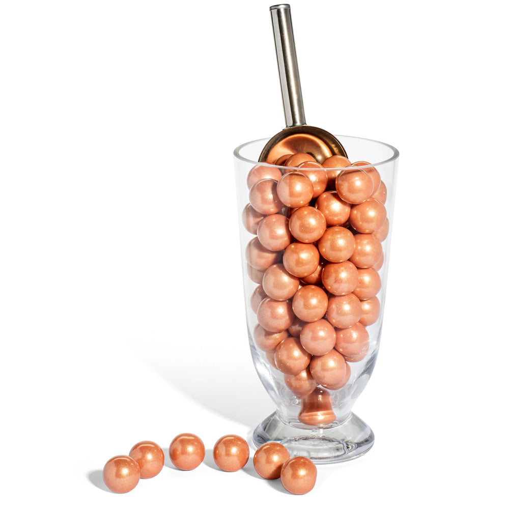Candy Envy shell texture detail showing smooth glossy coating and crunchy shell benefit