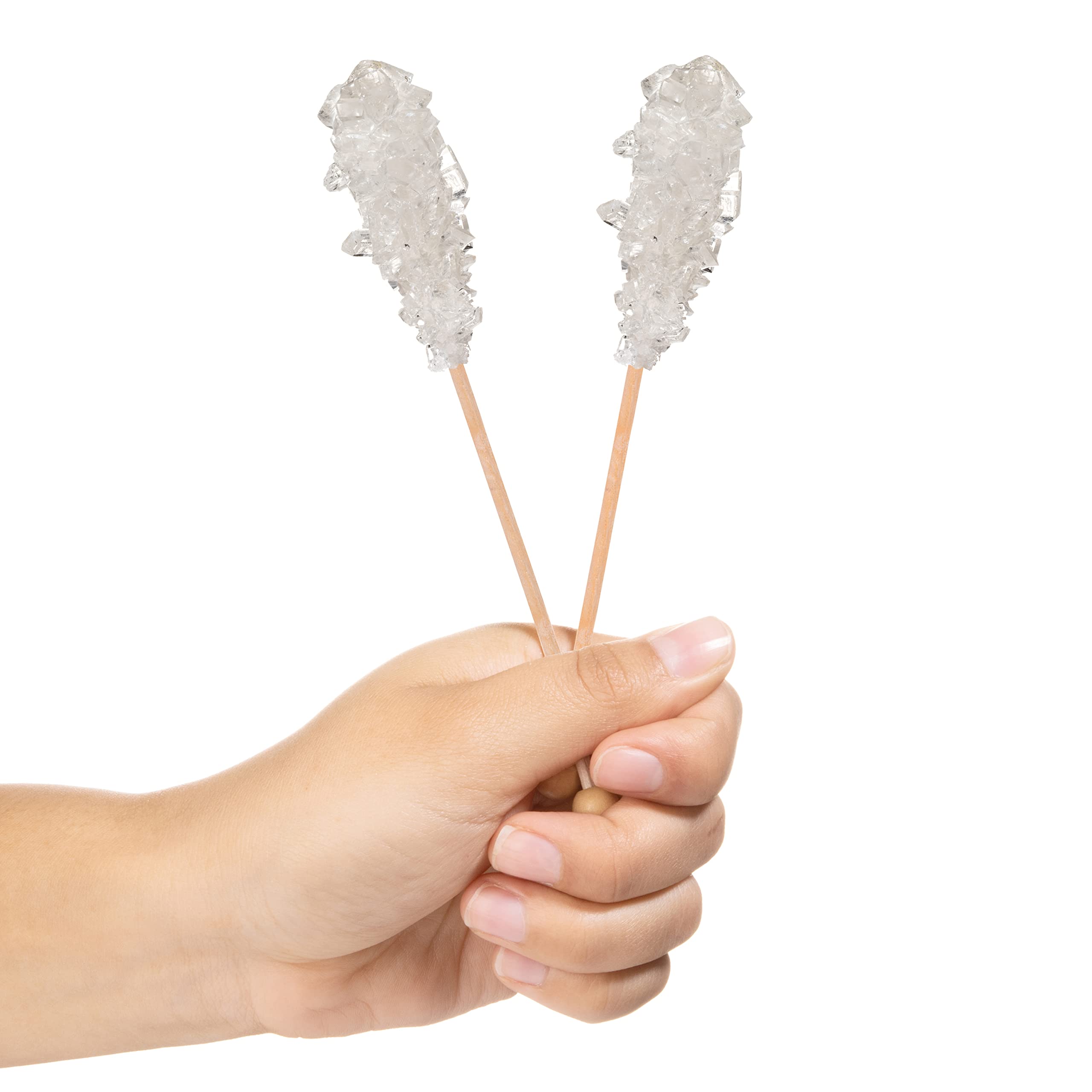 Candy Envy close-up of a single sugar stick highlighting clean crystal texture and quick dissolve
