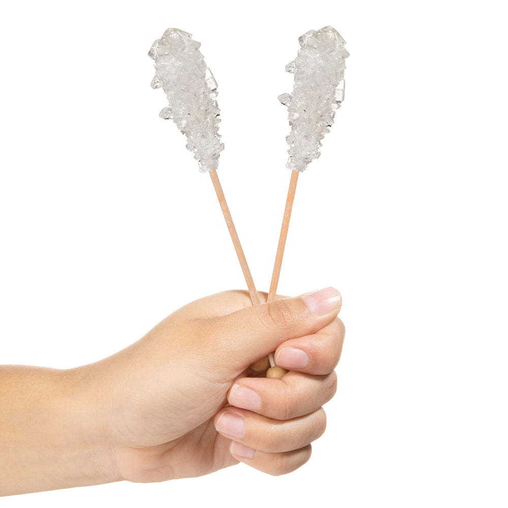 Candy Envy close-up of a single sugar stick highlighting clean crystal texture and quick dissolve