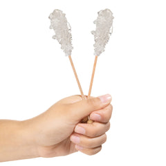 Candy Envy close-up of a single sugar stick highlighting clean crystal texture and quick dissolve