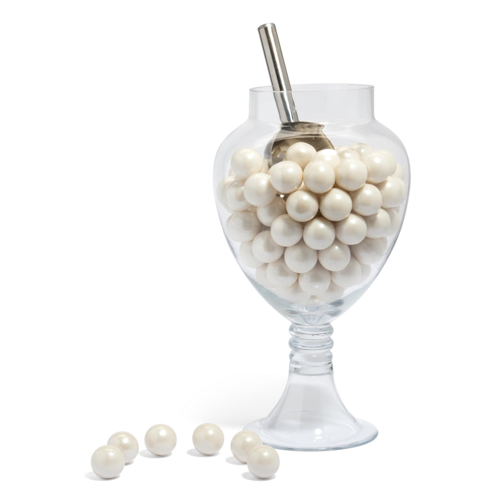 Candy Envy gumball next to a ruler showing 1-inch size for portion and planning accuracy