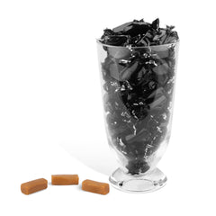 Candy Envy single wrapped piece in hand, easy portioning and hygienic handling