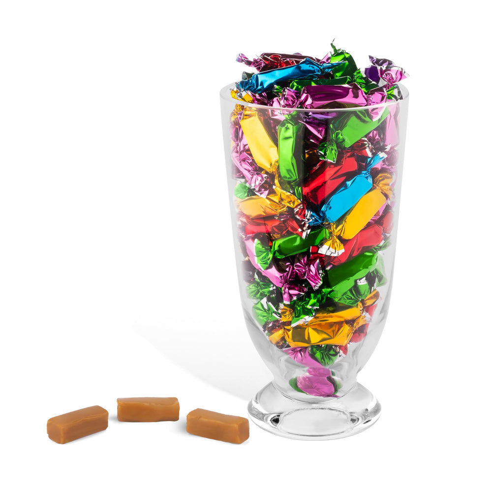 Candy Envy assortment of colorful wrappers adding festive look to displays