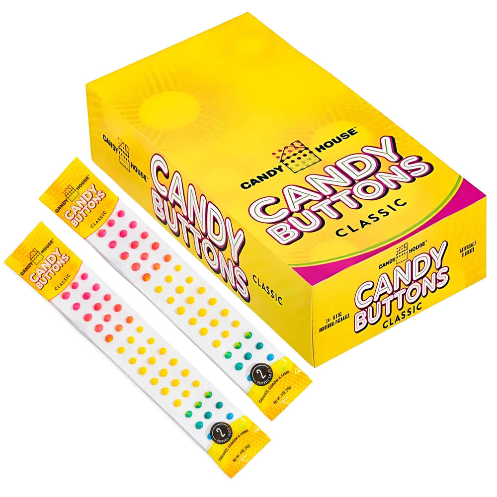 Candy House front packaging showing bulk value and bright stripes benefit portability