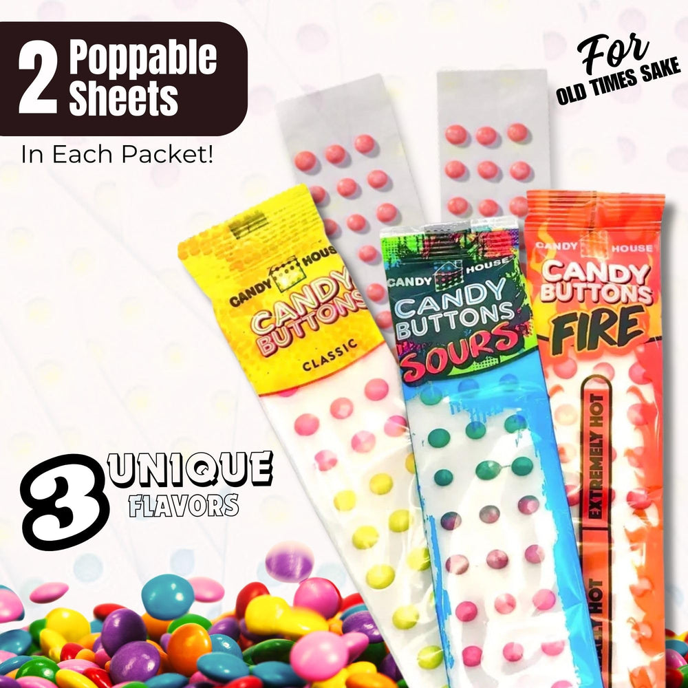Candy House two opened strips laid flat showing portion control and shareability