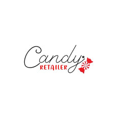 Candy Retailer close-up of black licorice taffy piece highlighting soft texture and chew appeal