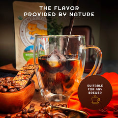 CANDY TIGER French press brewing scene demonstrating smooth extraction