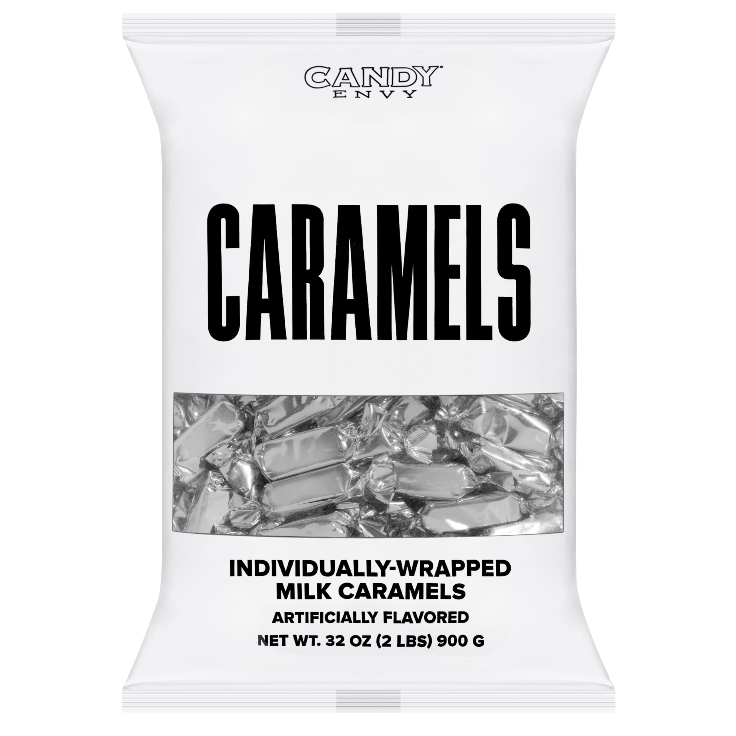 Candy Envy open bag with scattered wrapped pieces for quick grab-and-go treats