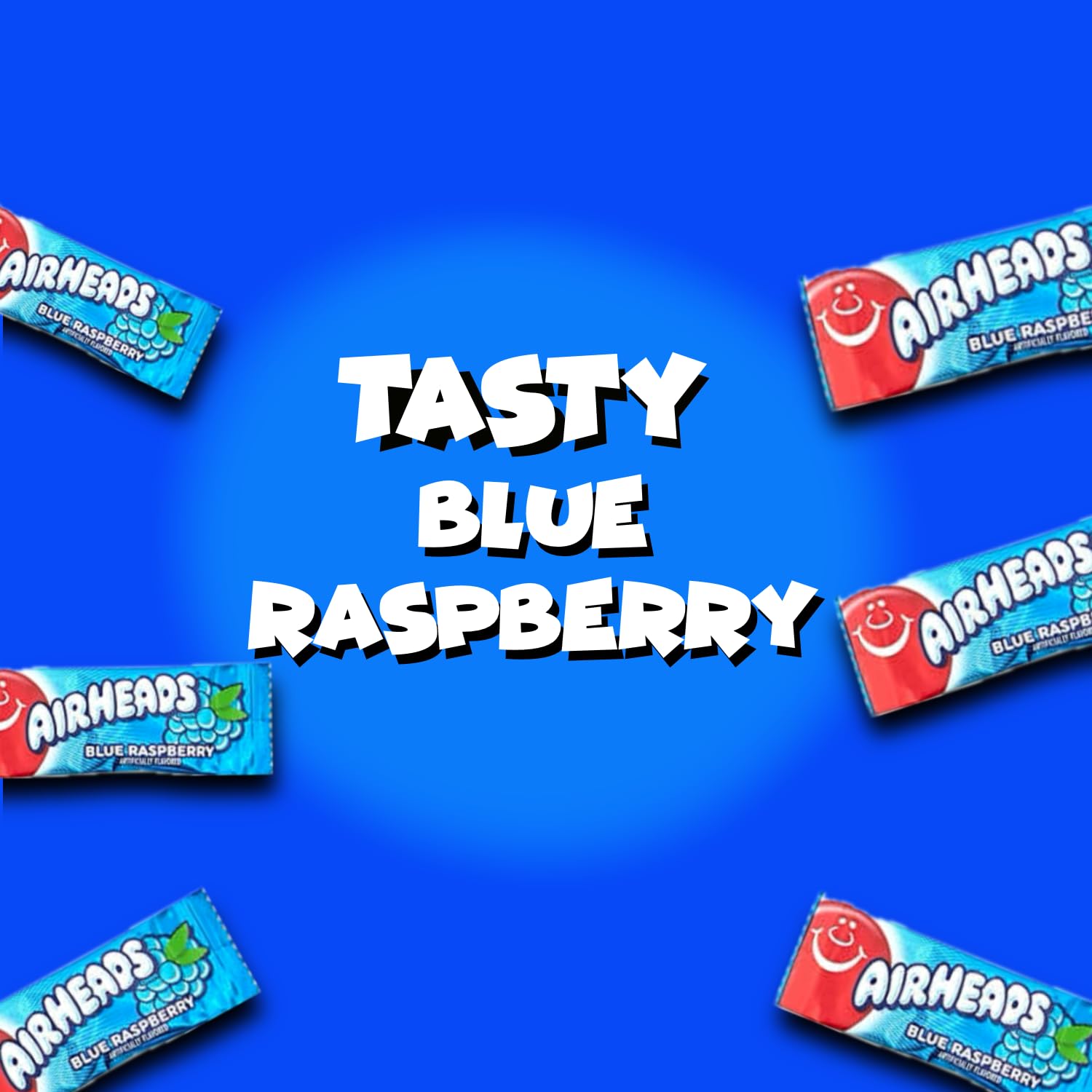 CandyKrave Airheads open bulk bag with individually wrapped bars ready to serve