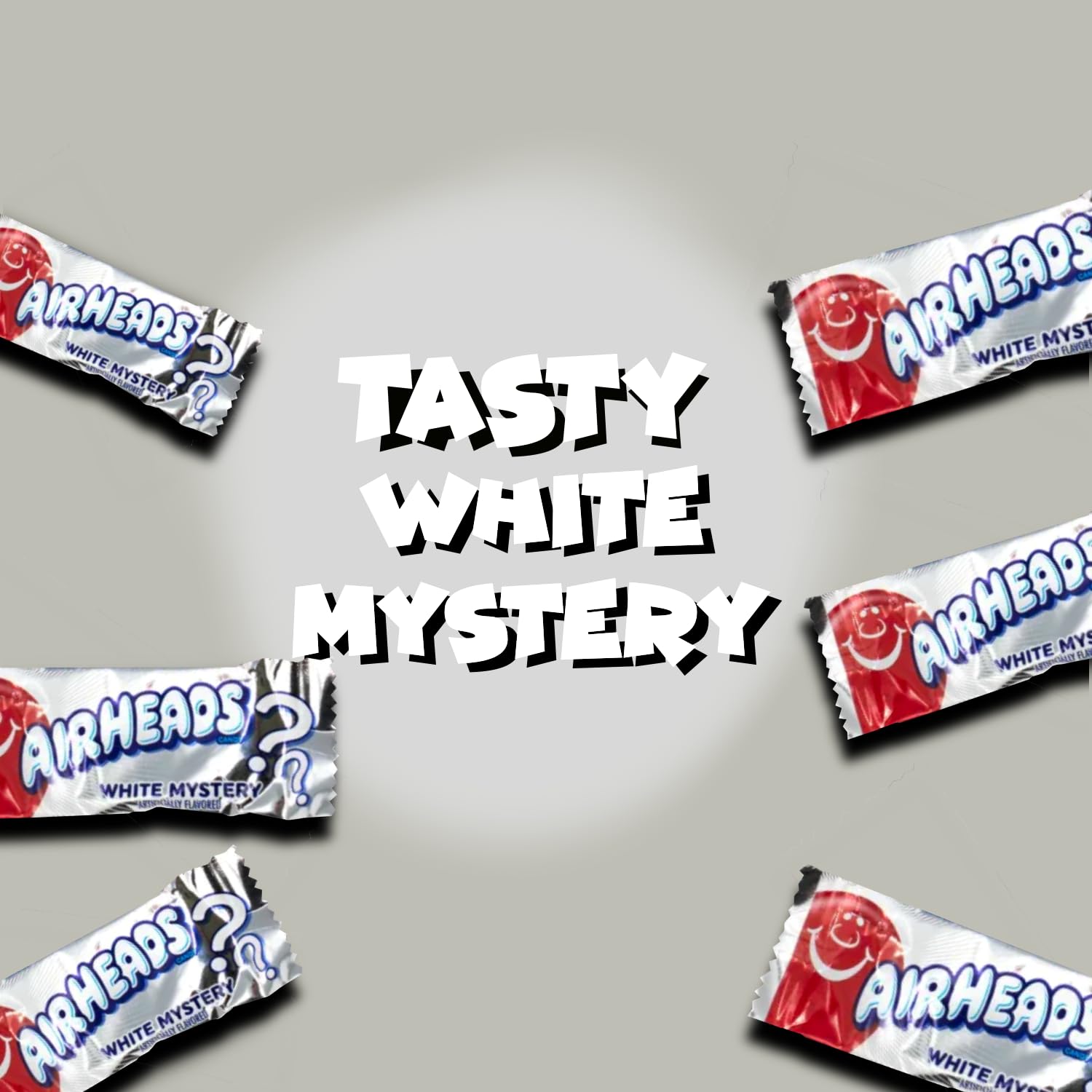 CandyKrave Airheads size comparison with coin illustrating portion control