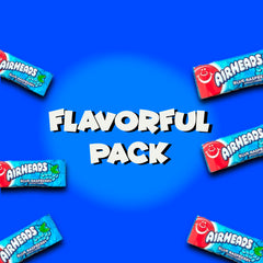 CandyKrave Airheads taffy texture detail showing soft chew and sugary surface
