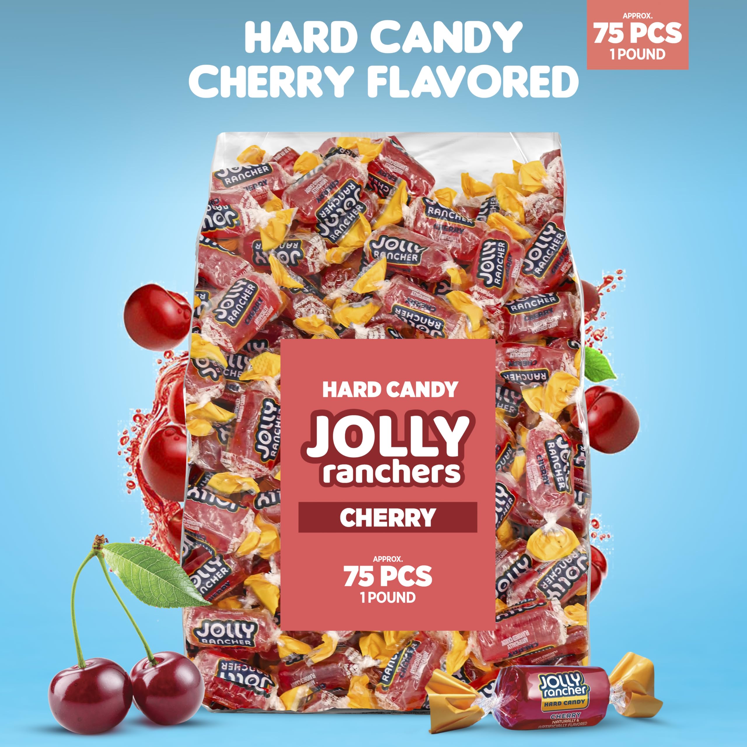 Candylish individually wrapped candies in a heap, easy to share and hygienic