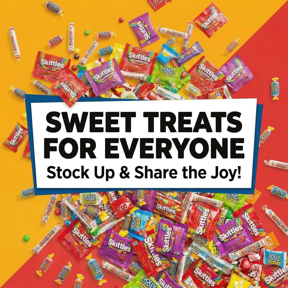 CANDYMAN package label and features illustrating contents and shipping care
