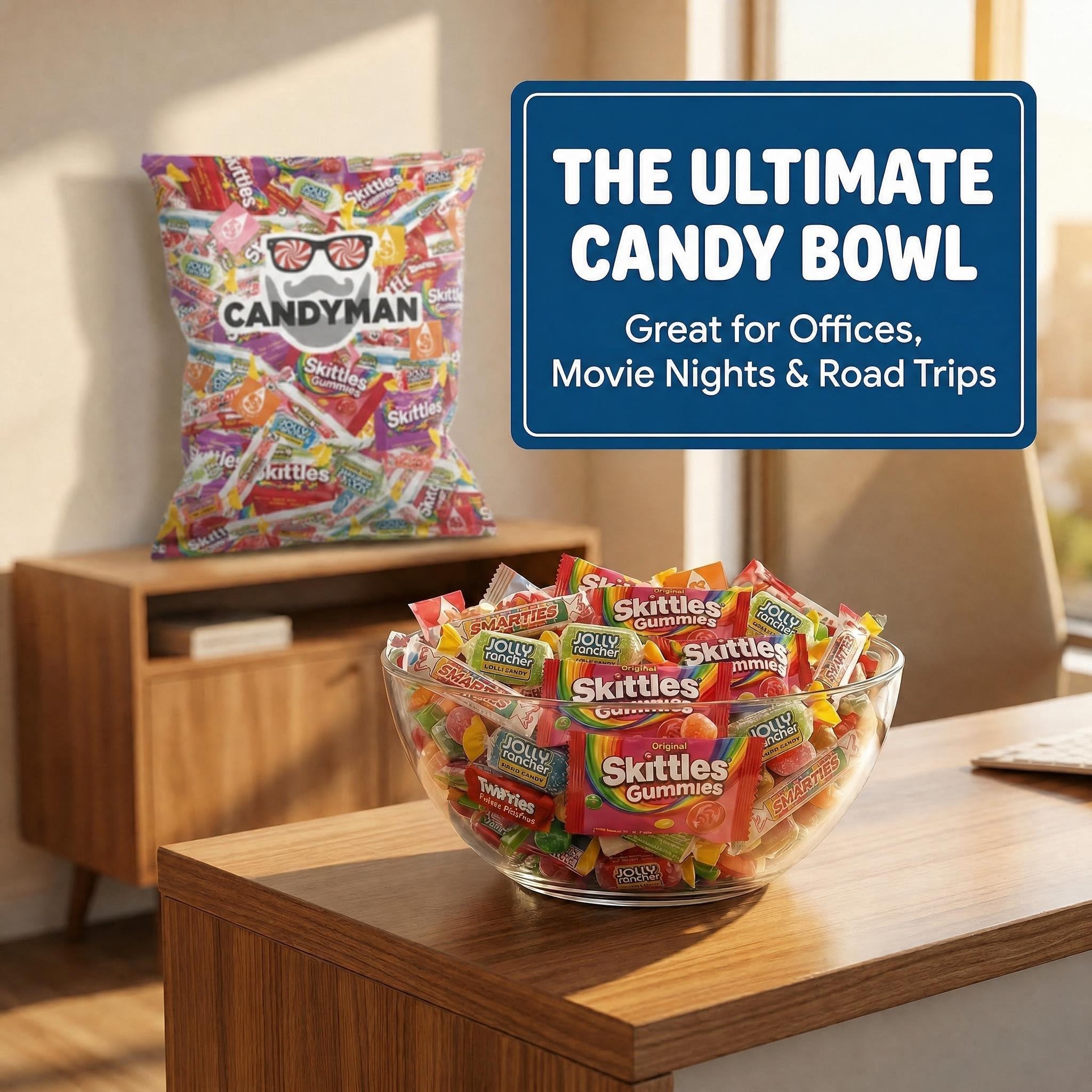 CANDYMAN candies filling a piñata demonstrating ideal party usage