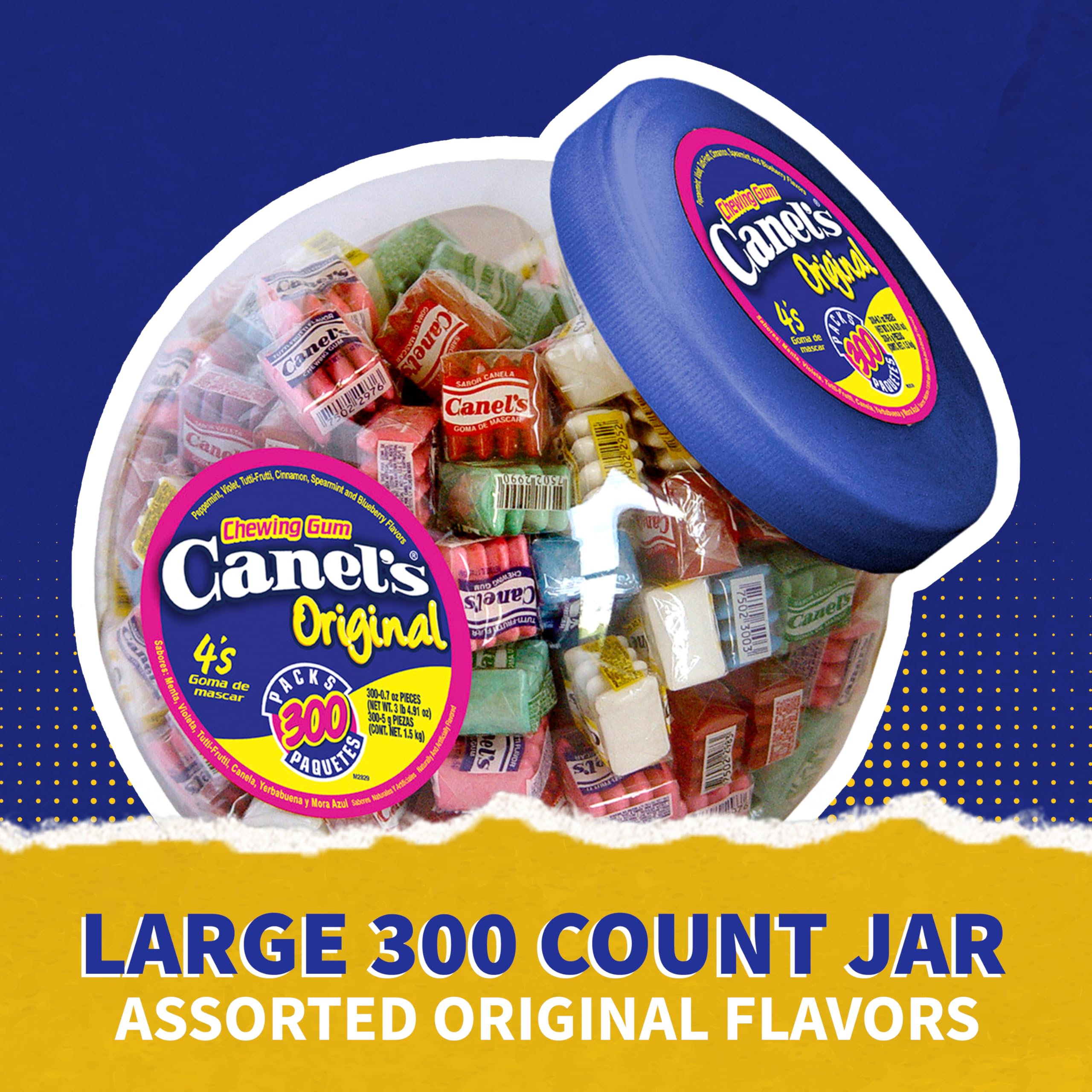 Canel's individual four-piece pack displayed for quick portion and sharing