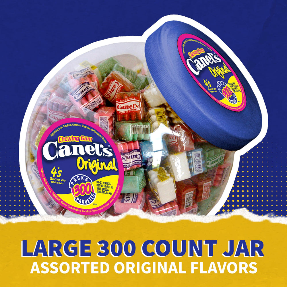 Canel's individual four-piece pack displayed for quick portion and sharing
