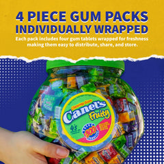 Canel’s colorful flavor wrappers detail for quick flavor choice