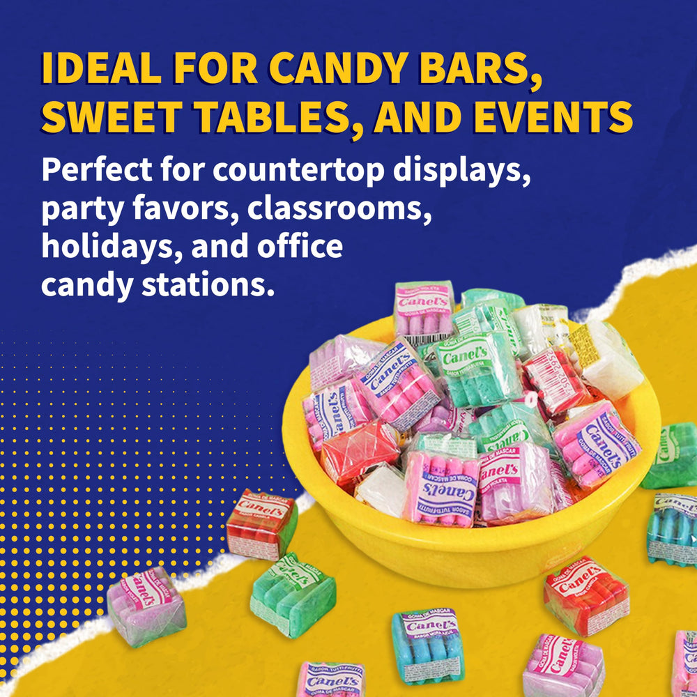 Canel’s open pack with four tablets showing portable portioning benefit