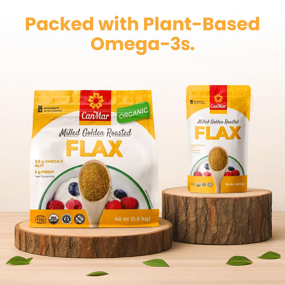Canadian prairie farmland where CanMar golden flaxseed is grown for quality