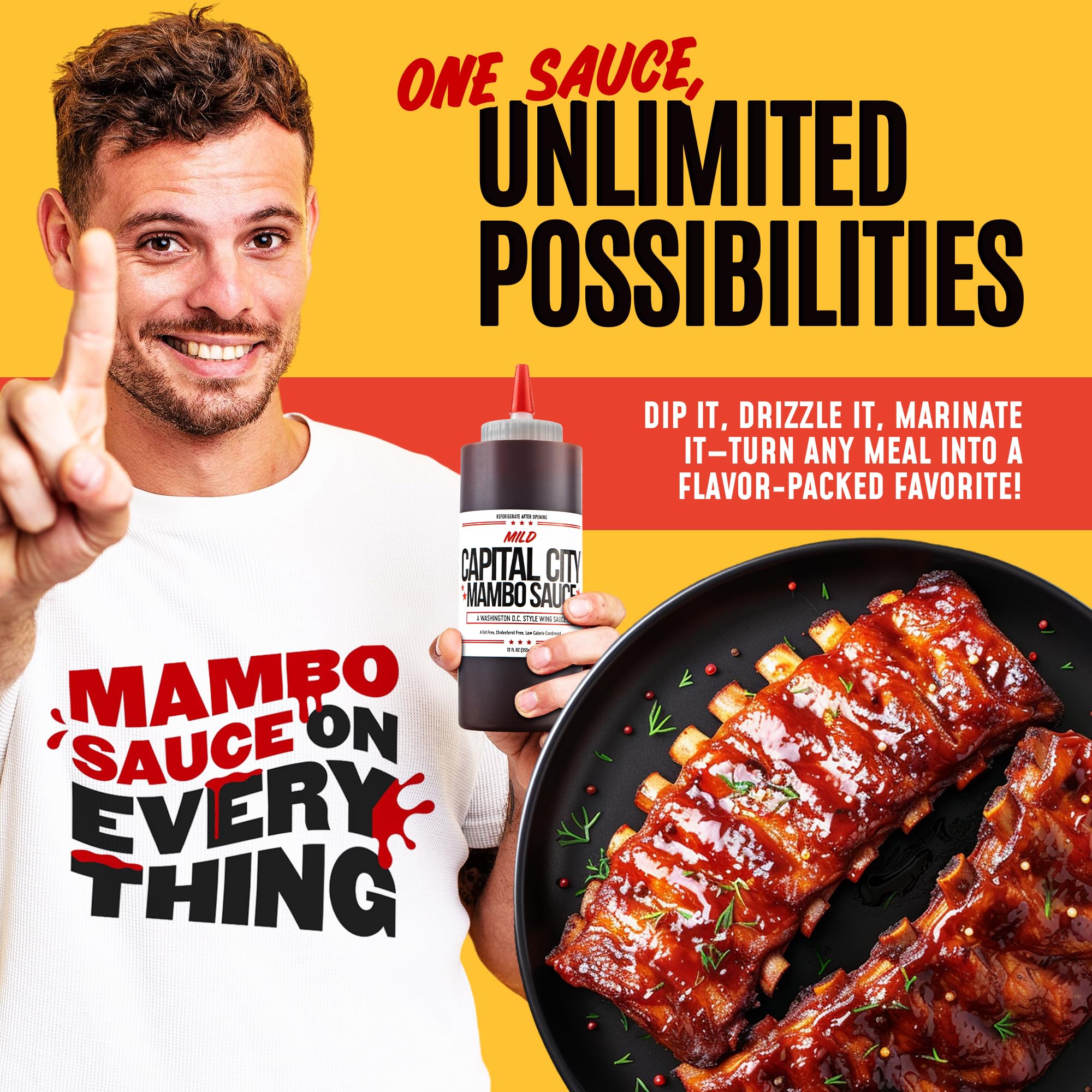 Capital City label close-up reveals ingredients and authentic DC mambo identity benefit