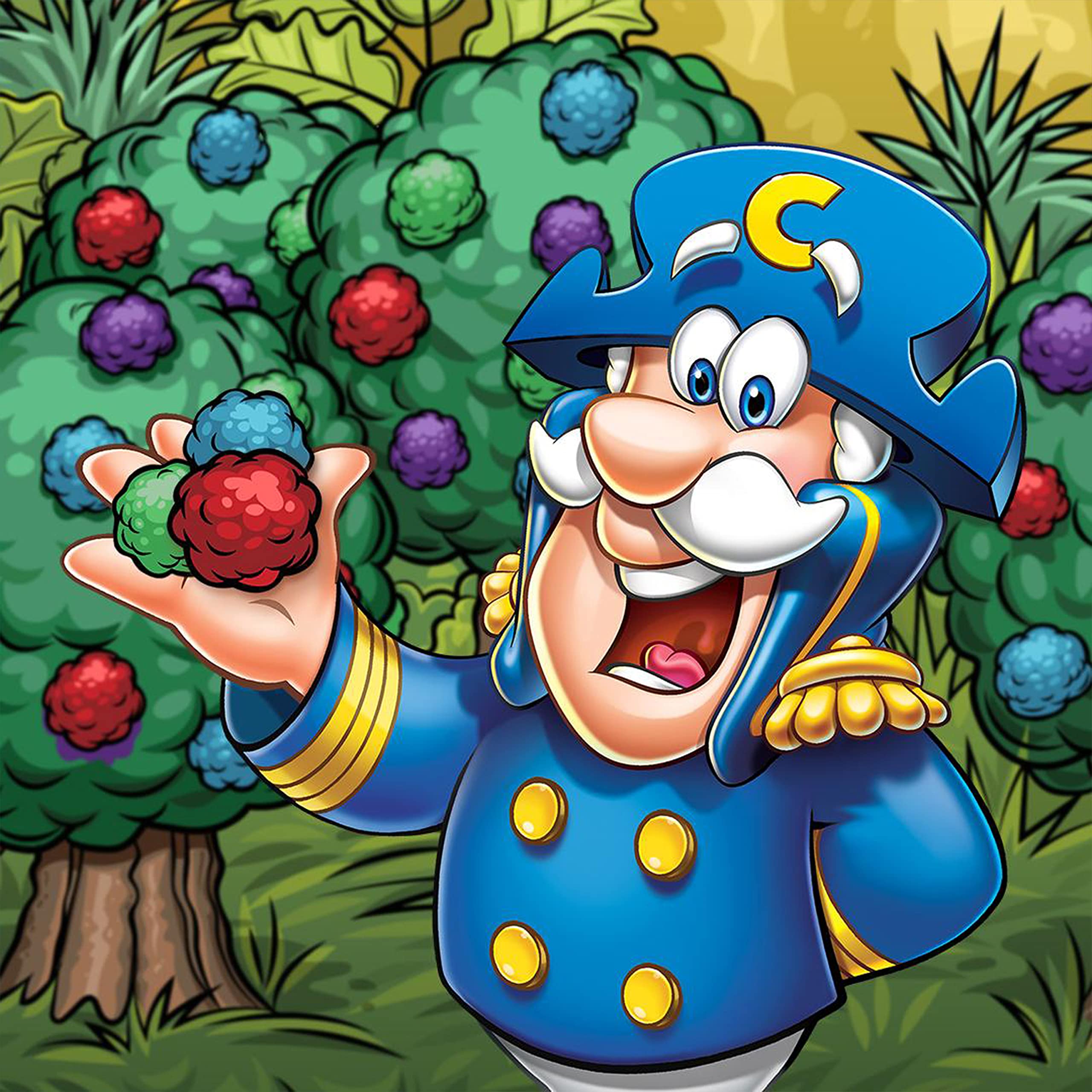 Bowl of Cap'n Crunch with milk in kitchen setting showing quick breakfast convenience and satisfying crunch