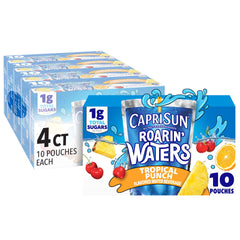 Capri Sun Roarin' Waters front pack showing brand and 40-count convenience