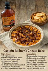 Captain Rodney's glaze brushed on grilled chicken adding caramelized finish