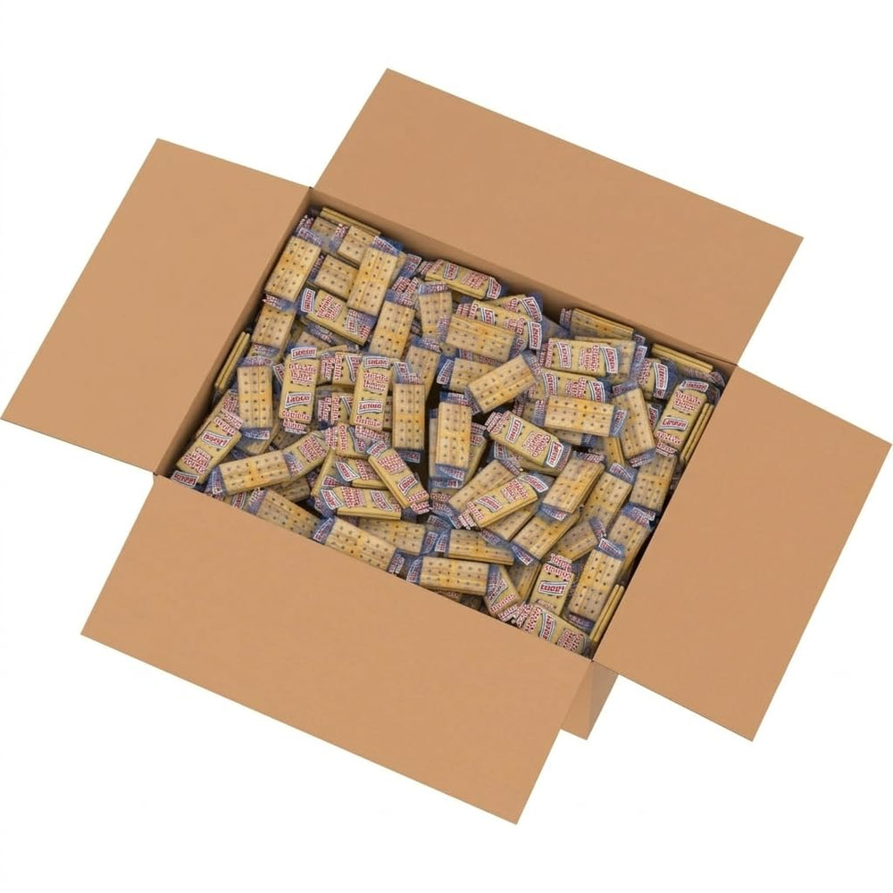 Generic Captain Wafers stacked bulk box ready for storage and service