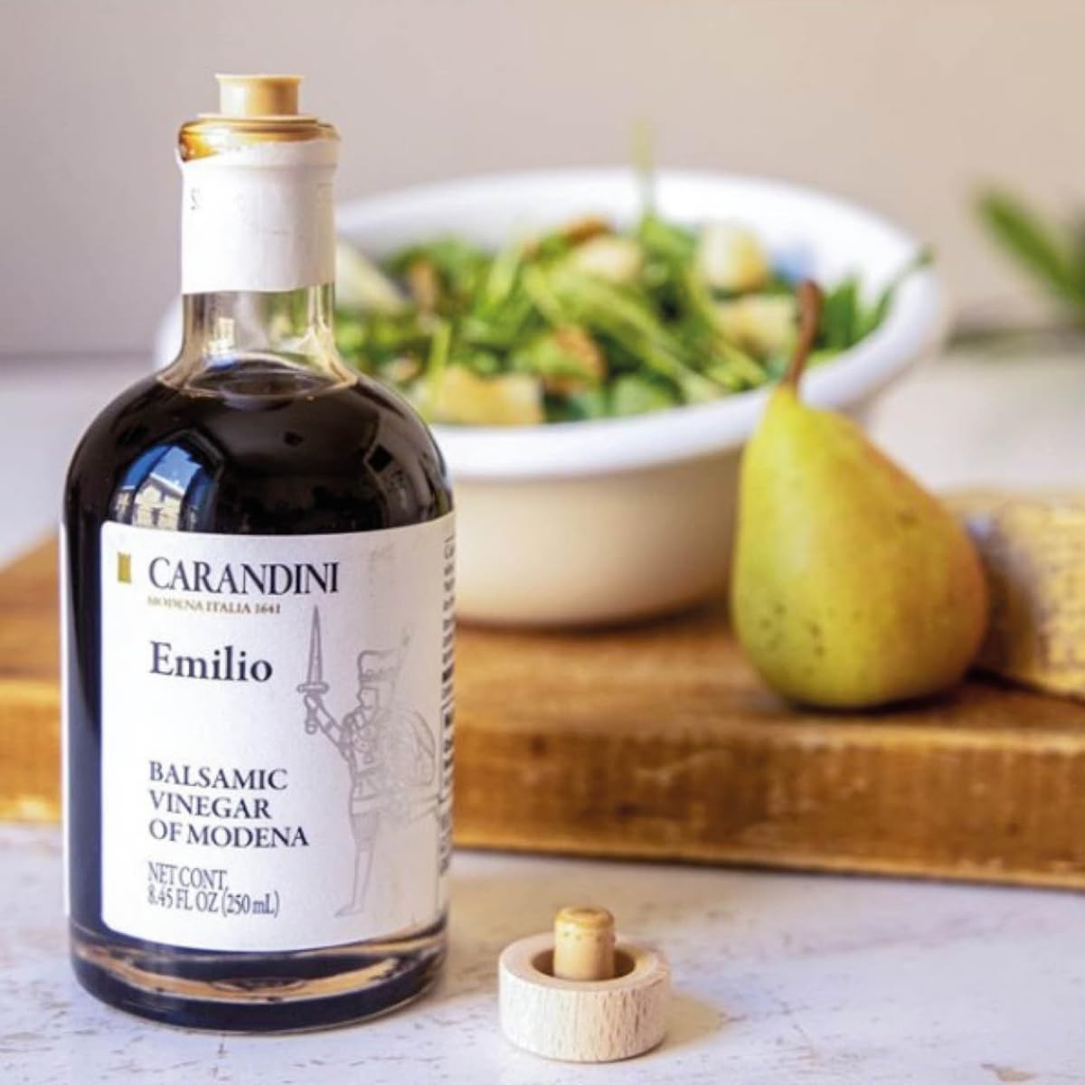 Close-up balsamic texture splash showing velvety density and richness