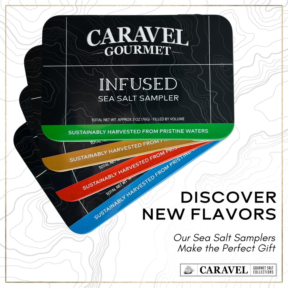 Caravel Gourmet spoon comparison showing 4 oz jar scale and portioning ease