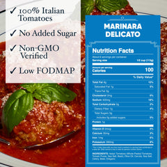 Carbone label and nutritional panel visible to confirm keto and gluten free attributes