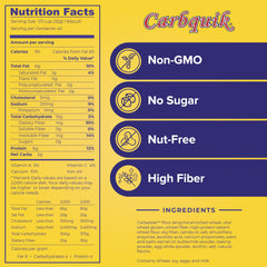 Carbquik mix close up texture showing grain and easy blending