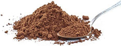 Kitchen scale measuring Caribbean Coastal Delights cacao powder portion for precise baking control