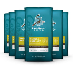 Caribou Coffee front packaging showing Vanilla Hazelnut Dreamstate for easy recognition