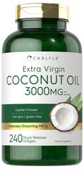 Carlyle front packaging showing 240-count bottle and benefits