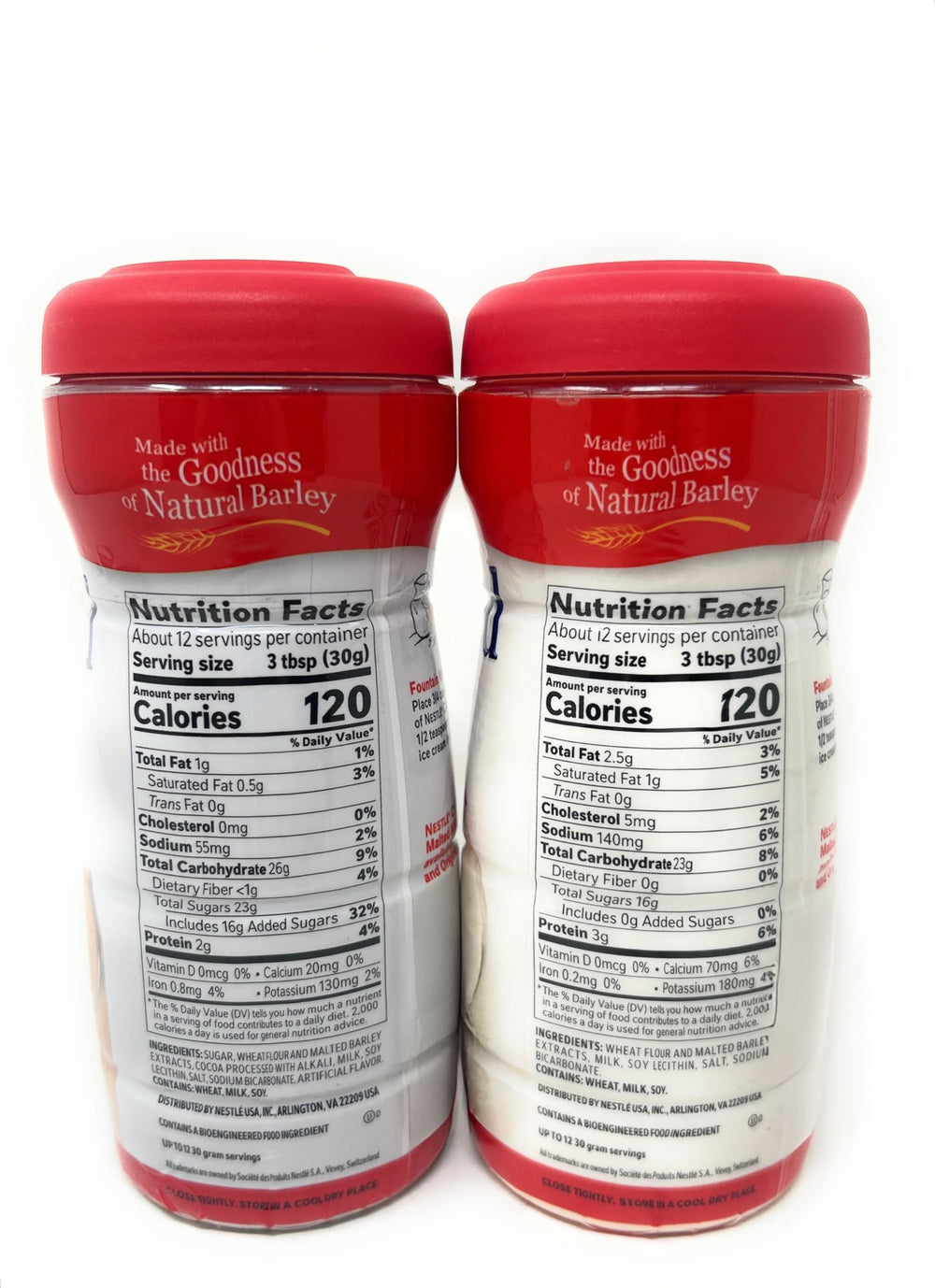 Carnation original malted milk powder close-up texture for smooth mixing