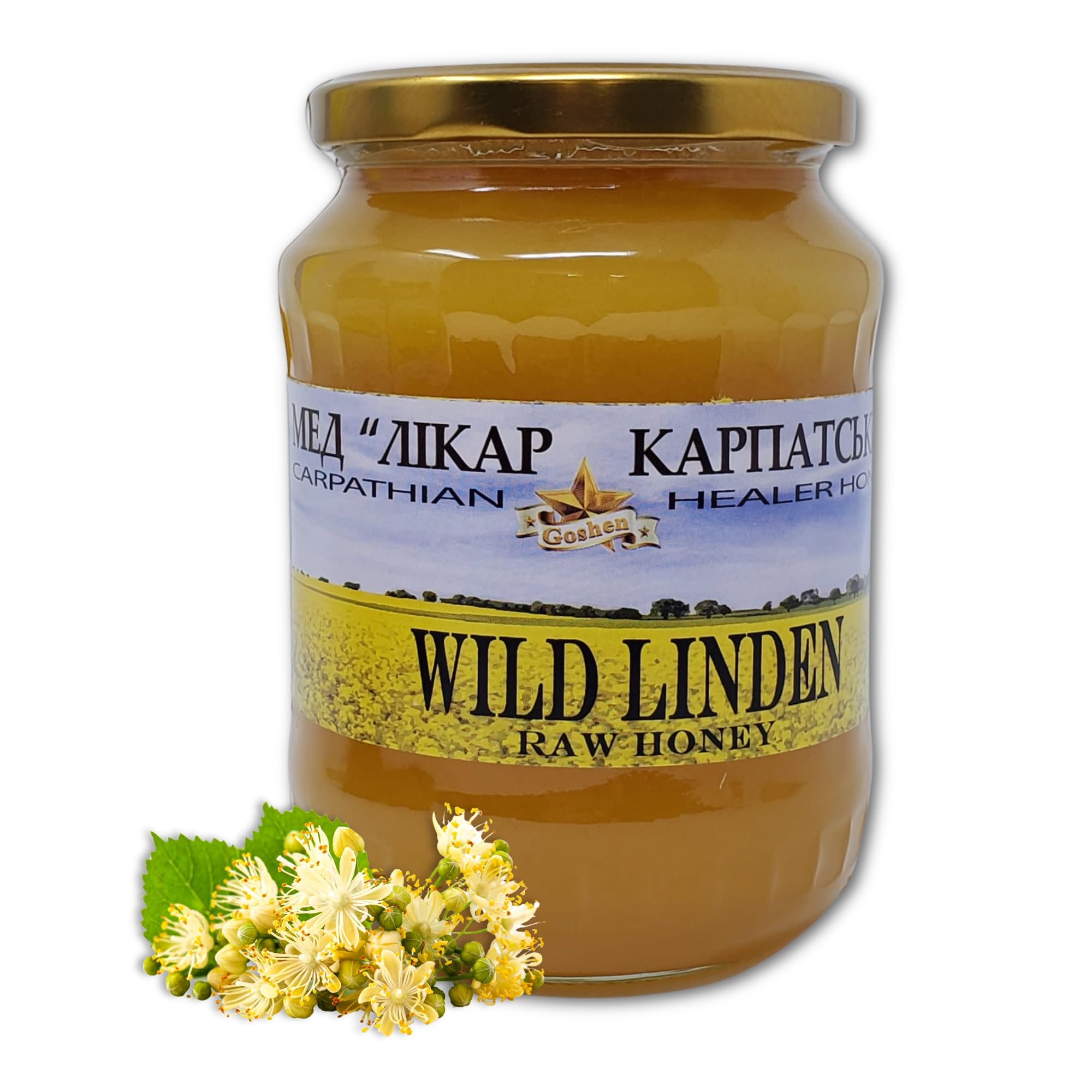 Carpathian Healer front jar view showing clean glass and product benefit clarity