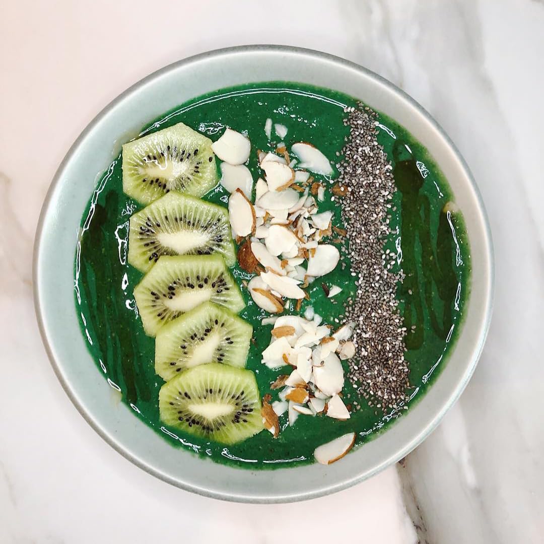carrington farms chia mixed with water in bowl used as vegan egg substitute