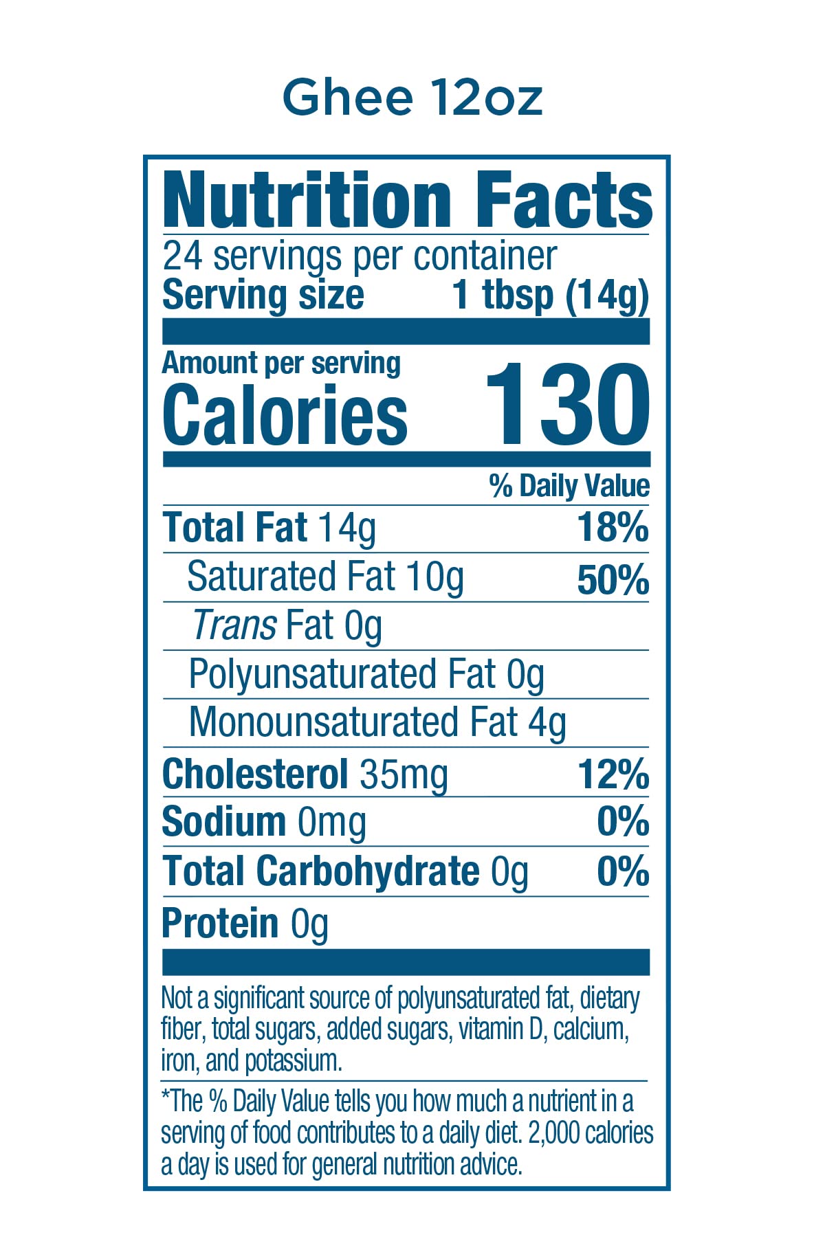 Carrington Farms jar beside spoon illustrating 12 oz size and portion clarity