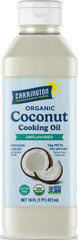 carrington farms front bottle showing label and 16 fl oz size benefit easy identification