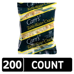 Carr's close-up of cracker texture highlighting crisp bite and neutral flavor