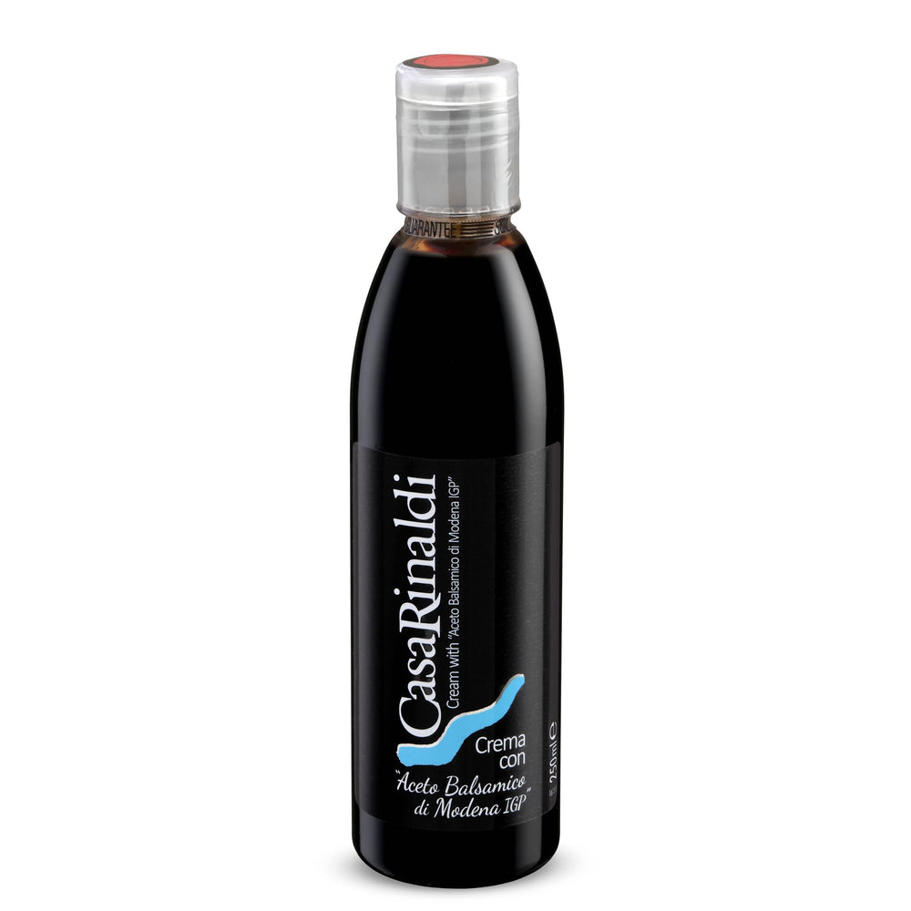 Casa Rinaldi bottle front view showing label and premium packaging benefit