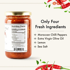 Casablanca Market label close-up highlighting ingredients and authenticity