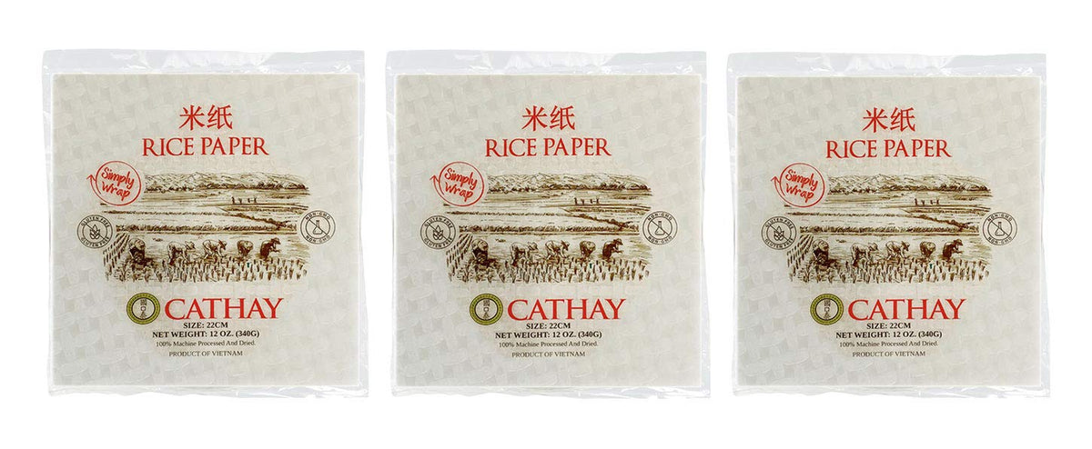 Cathay front packaging showing 30-sheet 22cm square pack and convenience